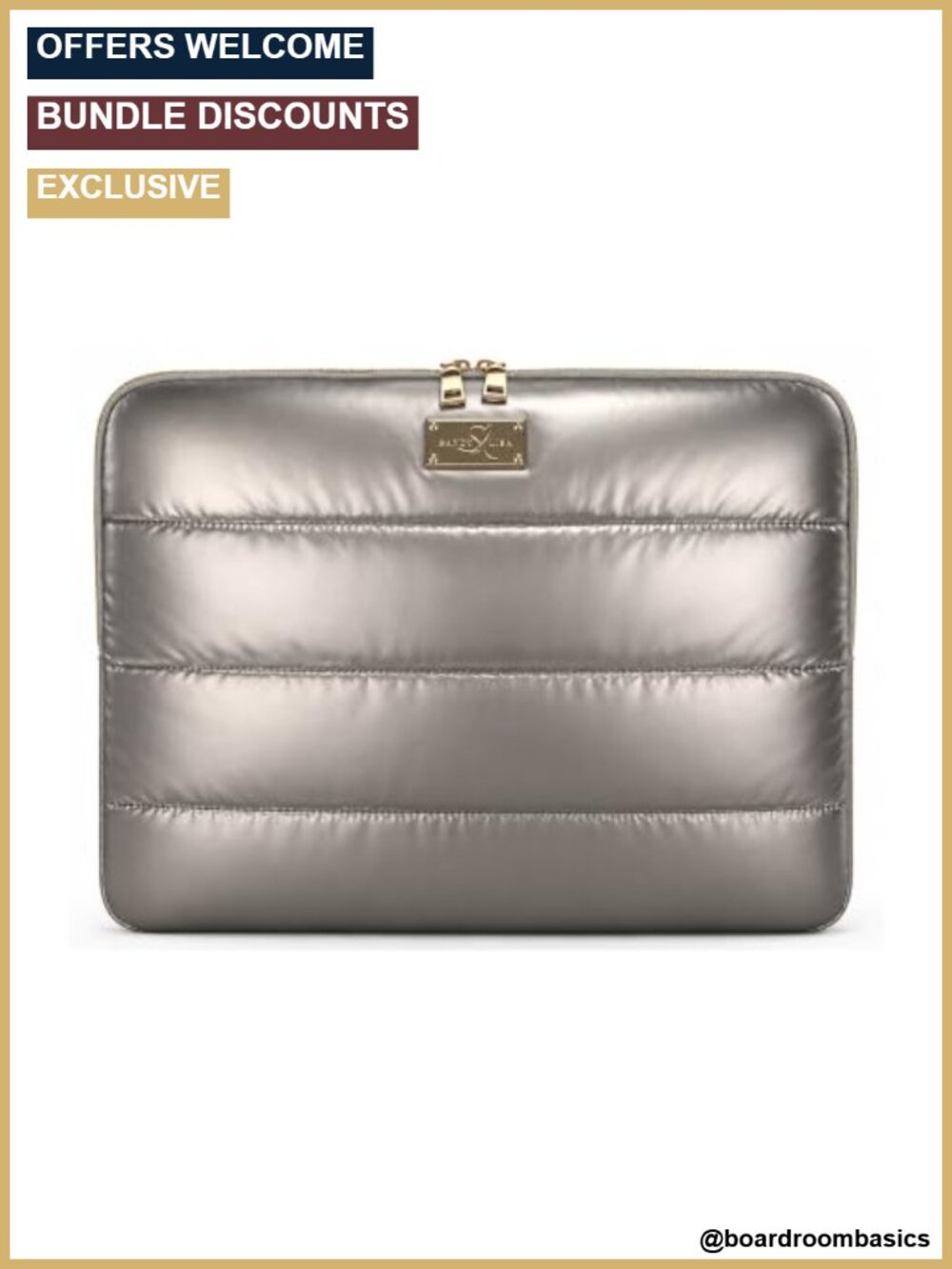 Puffy Laptop Sleeve 16 Inch Soft Lining Case for MacBook Pro PC Tablet